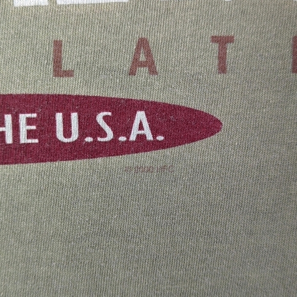 Anvil 2000 Y2K Vintage Hershey's Chocolate Short Sleeve Crewneck T-shirt Sage L - Picture 4 of 10